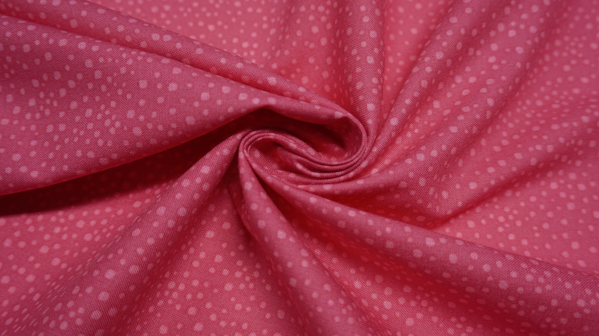 100 Cotton "Choose To Shine" Pink Spots Hab & Fab
